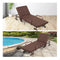 Folding Single Guest Bed With Mattress And Metal Frame