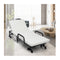 Folding Single Guest Bed With Mattress And Metal Frame