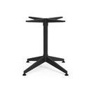 Gush 4 Star Round Meeting Table Frame Only All Black