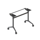 Gush Flip Top Table Frame Suits 1200Mm W Table Tops All Black
