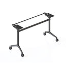Gush Flip Top Table Frame Suits 1800Mm W Table Tops All Black
