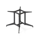Gush Round Meeting Table Frame Only All Black