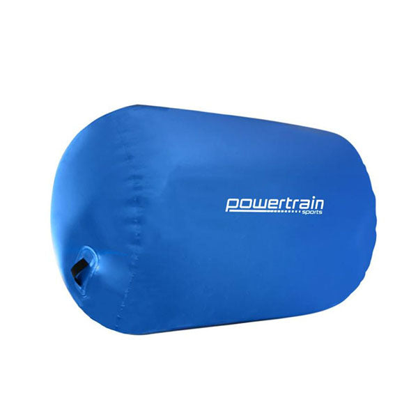 Inflatable Gymnastics Air Barrel Exercise Roller 120cm x 75cm Blue
