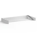 Clothes Rack Wall Mounted Airer Foldable White