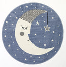 Tamarind Cove Blue Round Kids Rug