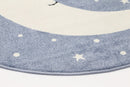 Tamarind Cove Blue Round Kids Rug
