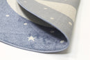 Tamarind Cove Blue Round Kids Rug
