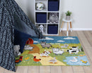 Silver Cove Multi Kids Rug