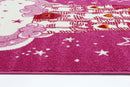 Winter Cove Pink Kids Rug