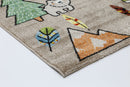 Sunset Cove Grey Kids Rug