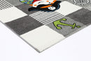 Velvet Cove Grey Kids Rug