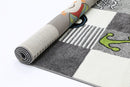 Velvet Cove Grey Kids Rug