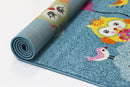 Orchid Cove Blue Kids Rug