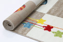 Pine Cove Grey Kids Rug