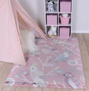 Rosewood Cove Pink Kids Rug