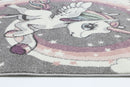 Willow Cove Grey Kids Rug