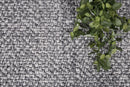 Azure Crest Charcoal Wool Rug
