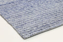 Blossom Crest Blue Wool Rug