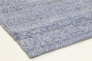Clover Crest Blue Wool Rug