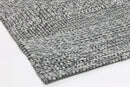 Dawn Crest Charcoal Wool Rug