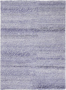 Evergreen Crest Blue Wool Rug