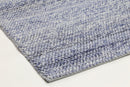 Evergreen Crest Blue Wool Rug