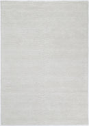 Misty Lane White Wool Rug