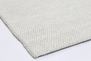 Misty Lane White Wool Rug