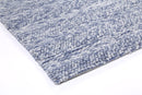 Moonlit Lane Blue Wool Rug