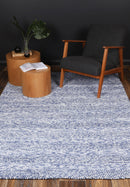 Harbour Crest Blue Wool Rug