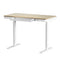 Standing Desk Motorised Electric Dual Motor Draw 120Cm Oak