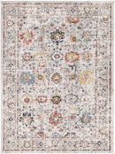 Linden Crest Grey Charcoal Contemporary Rug