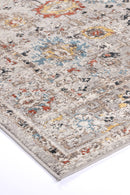 Linden Crest Grey Charcoal Contemporary Rug