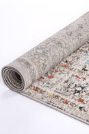 Linden Crest Grey Charcoal Contemporary Rug