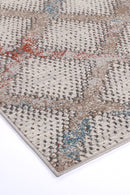 Laurel Crest Cream Gold Contemporary Rug