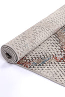 Laurel Crest Cream Gold Contemporary Rug