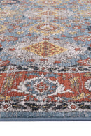 Meadow Crest Charcoal Blue Rug