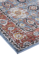 Meadow Crest Charcoal Blue Rug