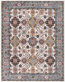 Lagoon Crest Cream Grey Rug