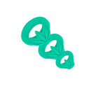 Maia Hazey Green Pot Leaf Cock Rings Set Of 3