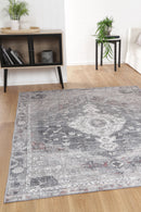 Tamarind Crest Washable Rug