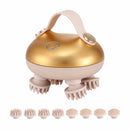 Scalp Massager Kneading Head Massager Scalp Stress Relax Portable Rechargeable Hair Massager Shower Massage Cat Massager Scratcher, Gift for Mom Dad