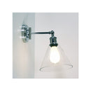 Chrome Swing Arm Wall Light