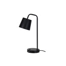 Black Metal Desk Lamp With Usb Socket