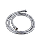 Brass Hand Held Shower Head Spray Head With Water Hose Round Chrome