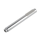 Brass Hand Held Shower Head Spray Head With Water Hose Round Chrome