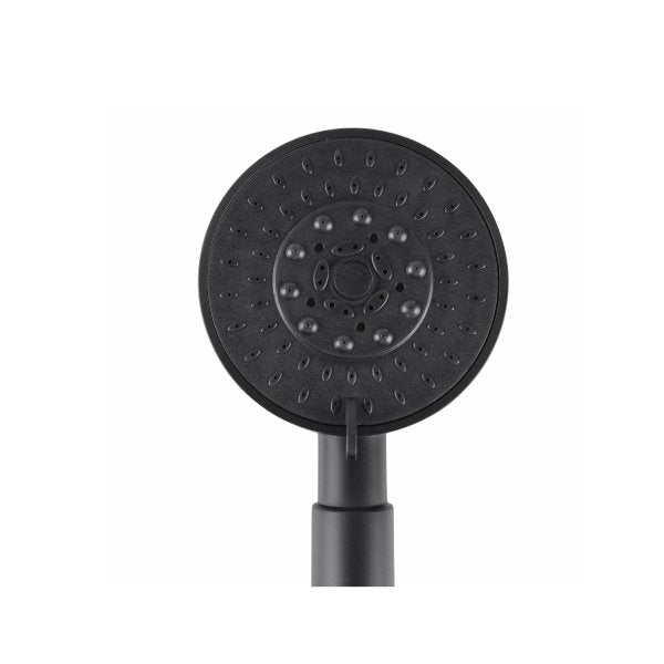 Handheld Shower Head 5 Modes Shower Sprayer With Water Hose Pvc Black