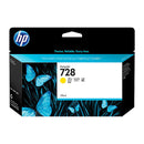 HP 728 130Ml Yellow Ink Cartridge F9J65A