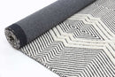 Opal Crest Ivory Tribal Wool Rug