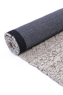 Orchid Crest Ash Tribal Wool Rug